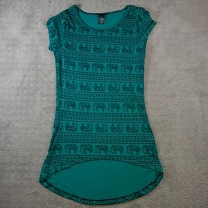 Elephant High-Low Shirt